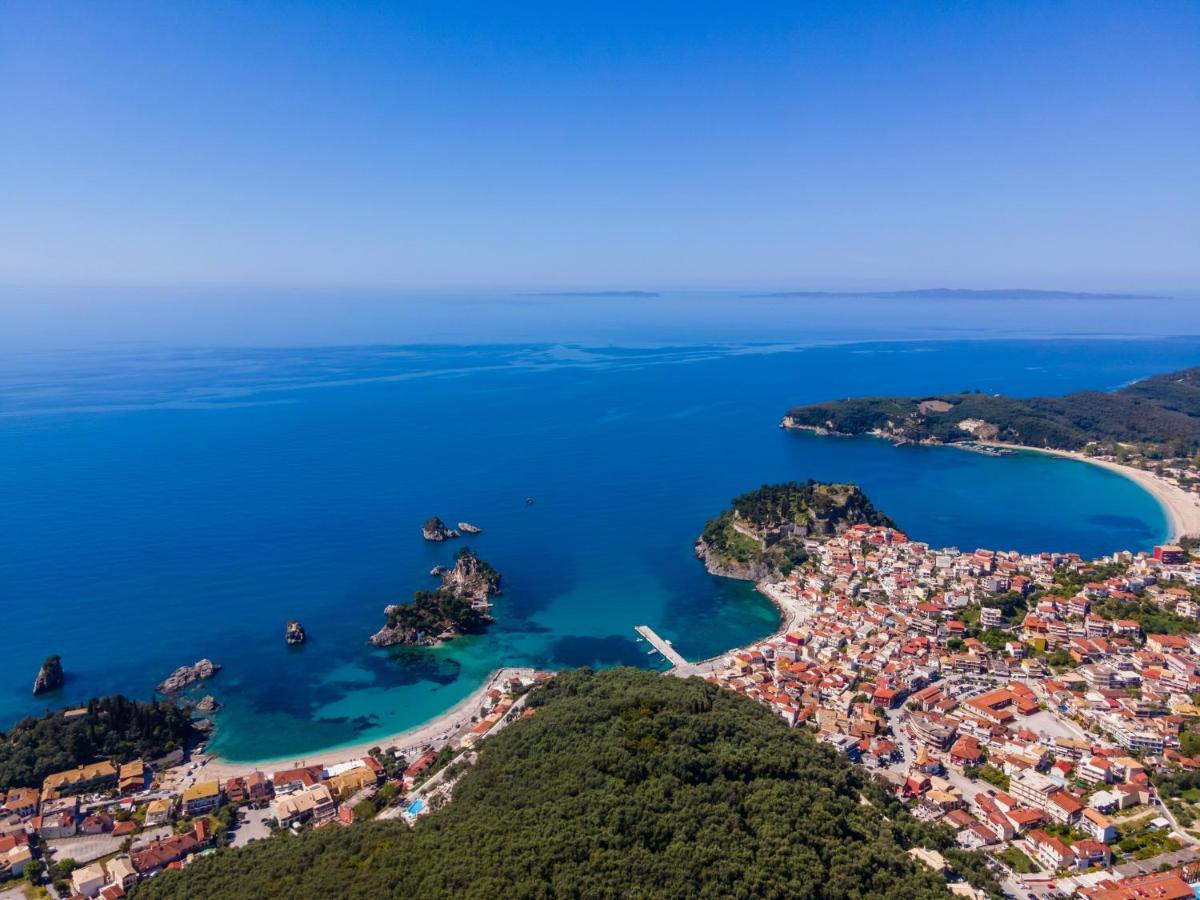 Asaya Studio Appartamento Parga Esterno foto